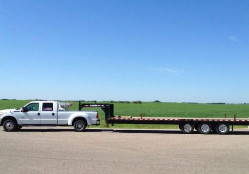 1-Ton-with-30-foot-goose-neck-hotshot-truck